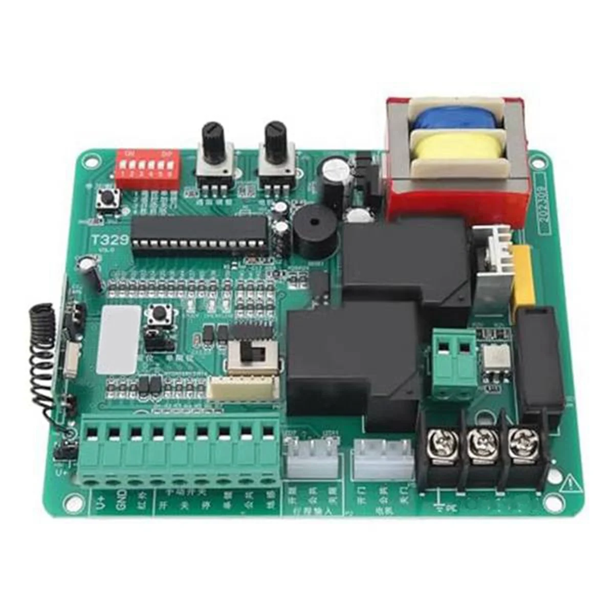 Placa de controle de circuito, placa de controle automática de abridor de porta, placa de controle eletrônico principal para motor de portão deslizante 110V YDH