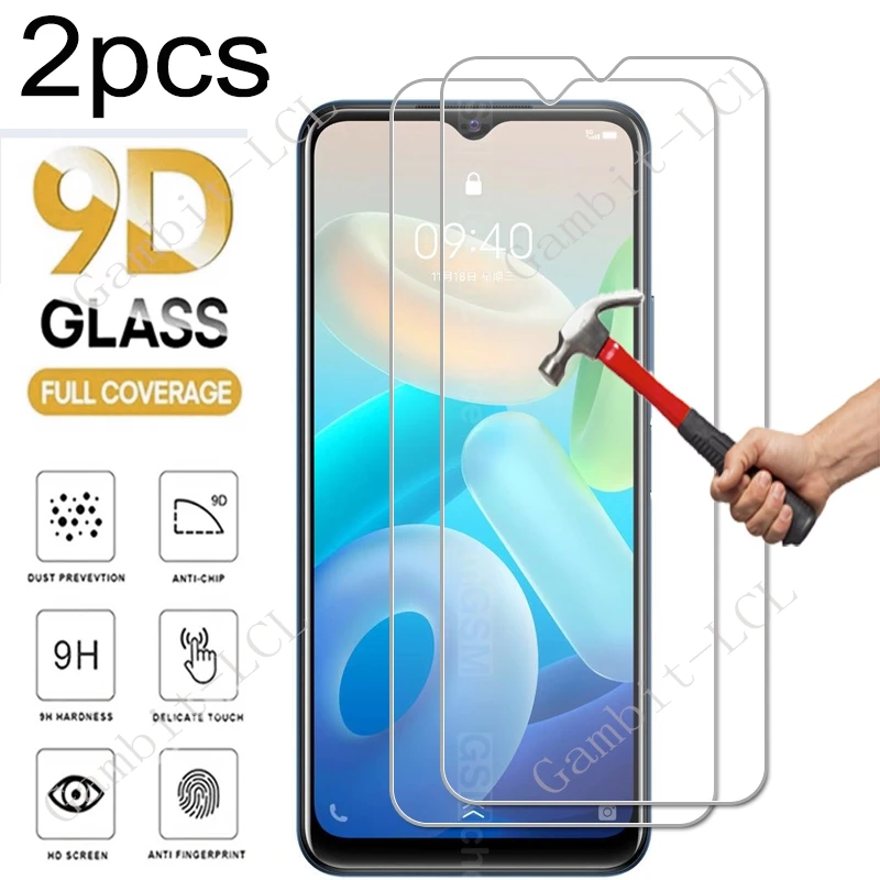 

2PCS For Vivo X200 Pro mini Y21 Y21s Y31 Y33 Y32 Y30 Y56 Y33s Y51 Y52 Y72 5G Y35 Y36 4G Screen Protection Tempered Glass Film