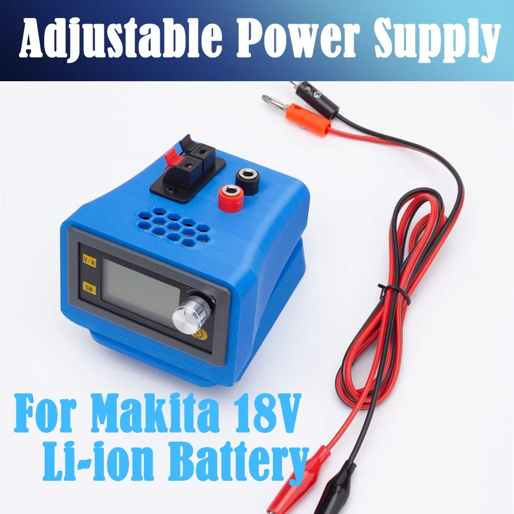 CNC Portable DC Voltage Stable Regulated Switching Power Supply Adjustable For Makita 18V Lithium Battery(NO Battery)