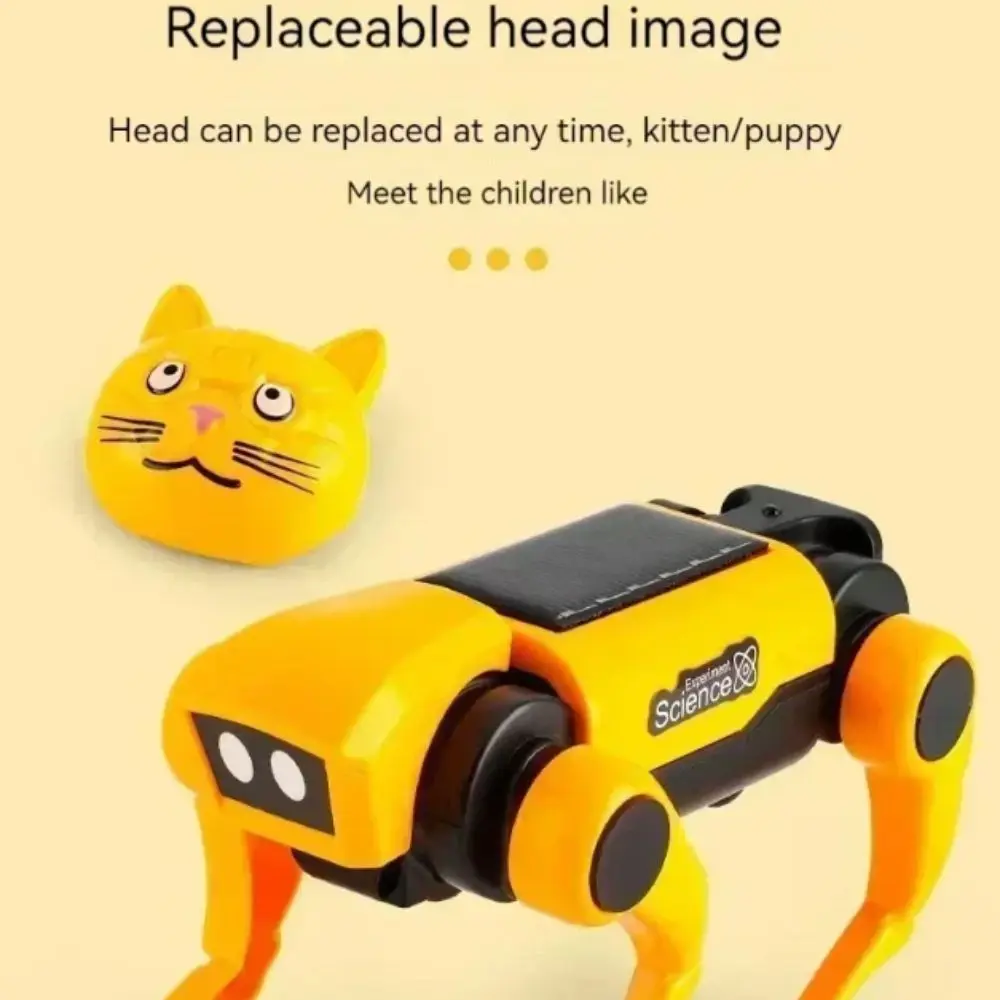 Cão mecânico elétrico biônico sistema solar correndo robô rc brinquedos educação precoce controle remoto robô elétrico cão crianças brinquedo