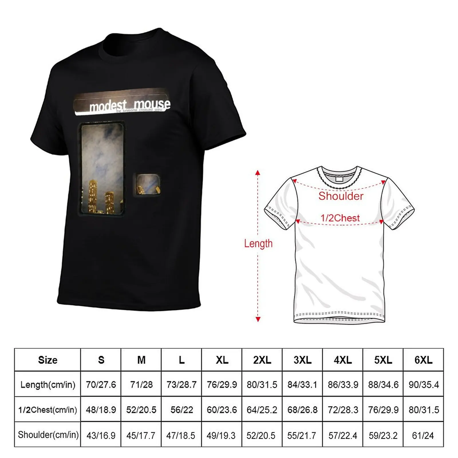 the lonesome crowded west T-Shirt cotton man t-shirts kawaii clothes t shirt men
