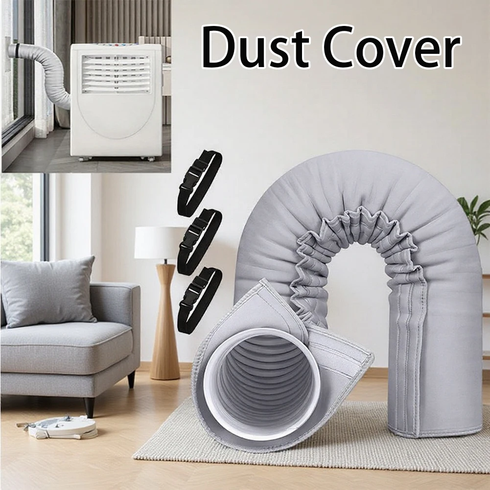 AC-Hose Insulation Cover Wrap AC Duct Insulation Wrap Vent Cover Reduces Heat Transfer Effectively Improve Cooling Efficiency