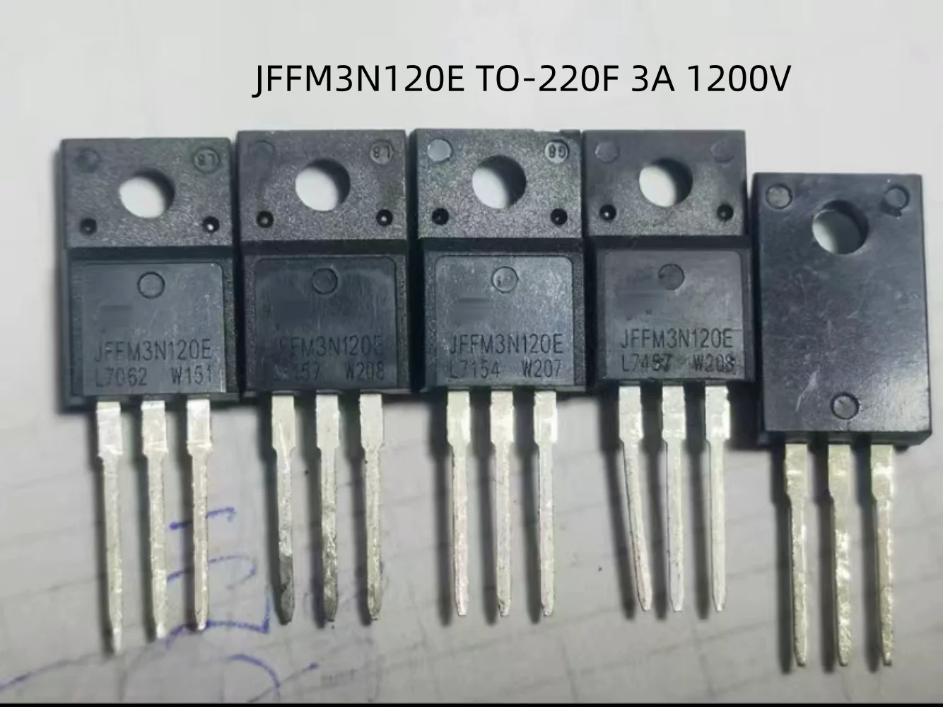 

JFFM3N120E TO-220F 3A 1200V