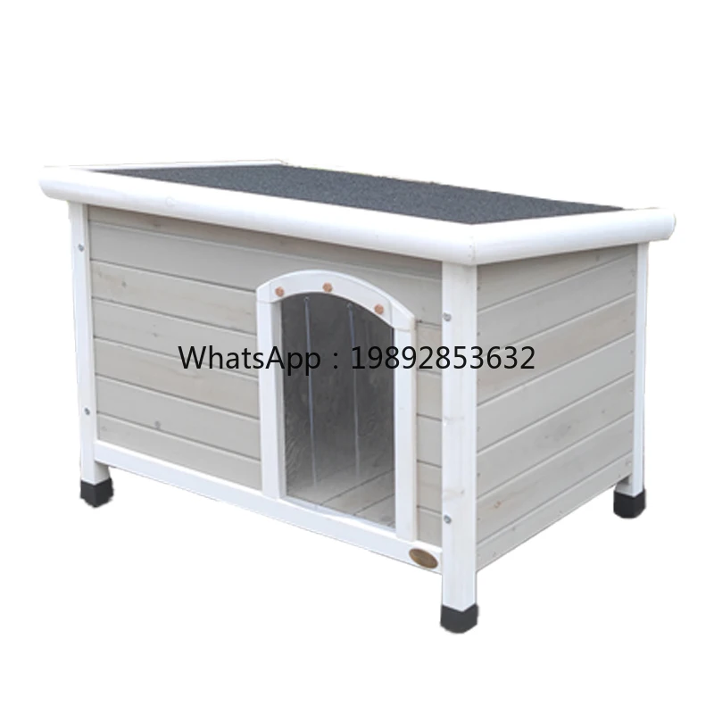 ZZ Wyj Dog House Outdoor Waterproof Dog House Outdoor Rabbit Cage Small and Medium Dogs Kennel