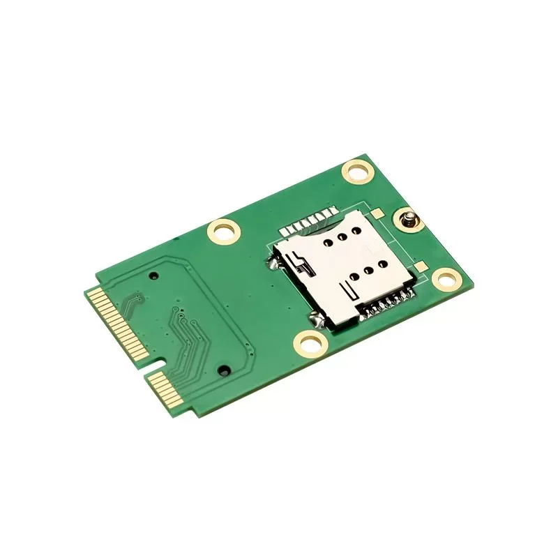 M.2 to Mini Pcie Adapter with SIM Card Slot 4G Adapter Card Green Mini PCI-E Interface For Mini ITX