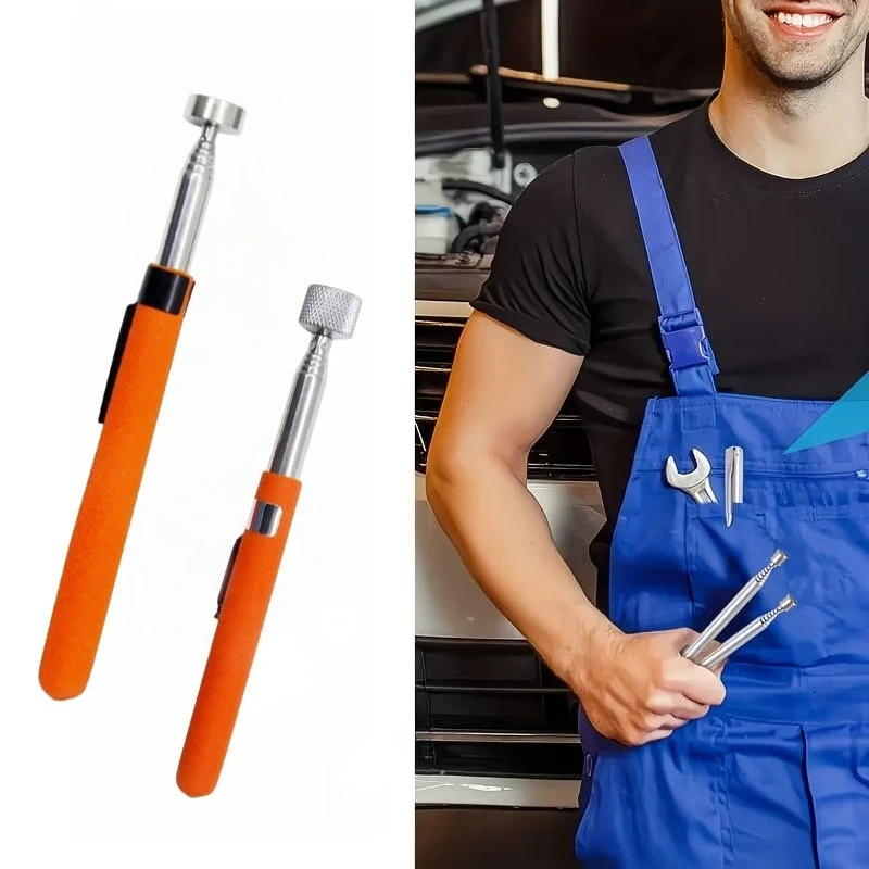 Handy Magnetic Pick Up Stick Extendable Design for Home Garage Safely Collect Screws Nails and Small Metal Objects Easily