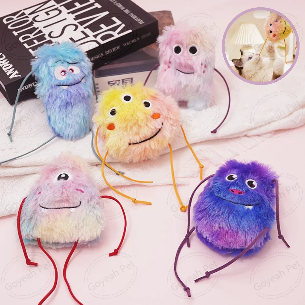 

Manufacturer Monster Plush Cat Toys Interactive Catnip Toy with Rope