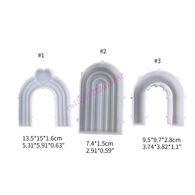 M76B Арка в форме силиконовых форм DIY DIY HOME DECOR EPOXY RASE LOSS LOST