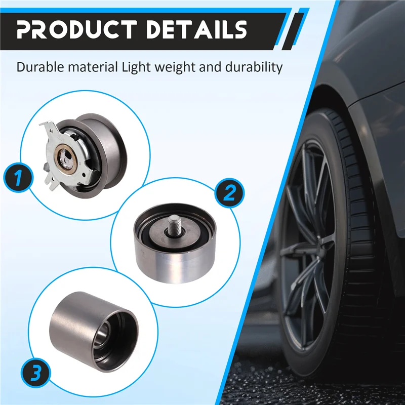 

Стильный автомобильный комплект для ремонта ГРМ, натяжитель ремня ГРМ 1604000XED61 для Great Wall GWM POER WINGLE 7, дизельный двигатель GW4D20M