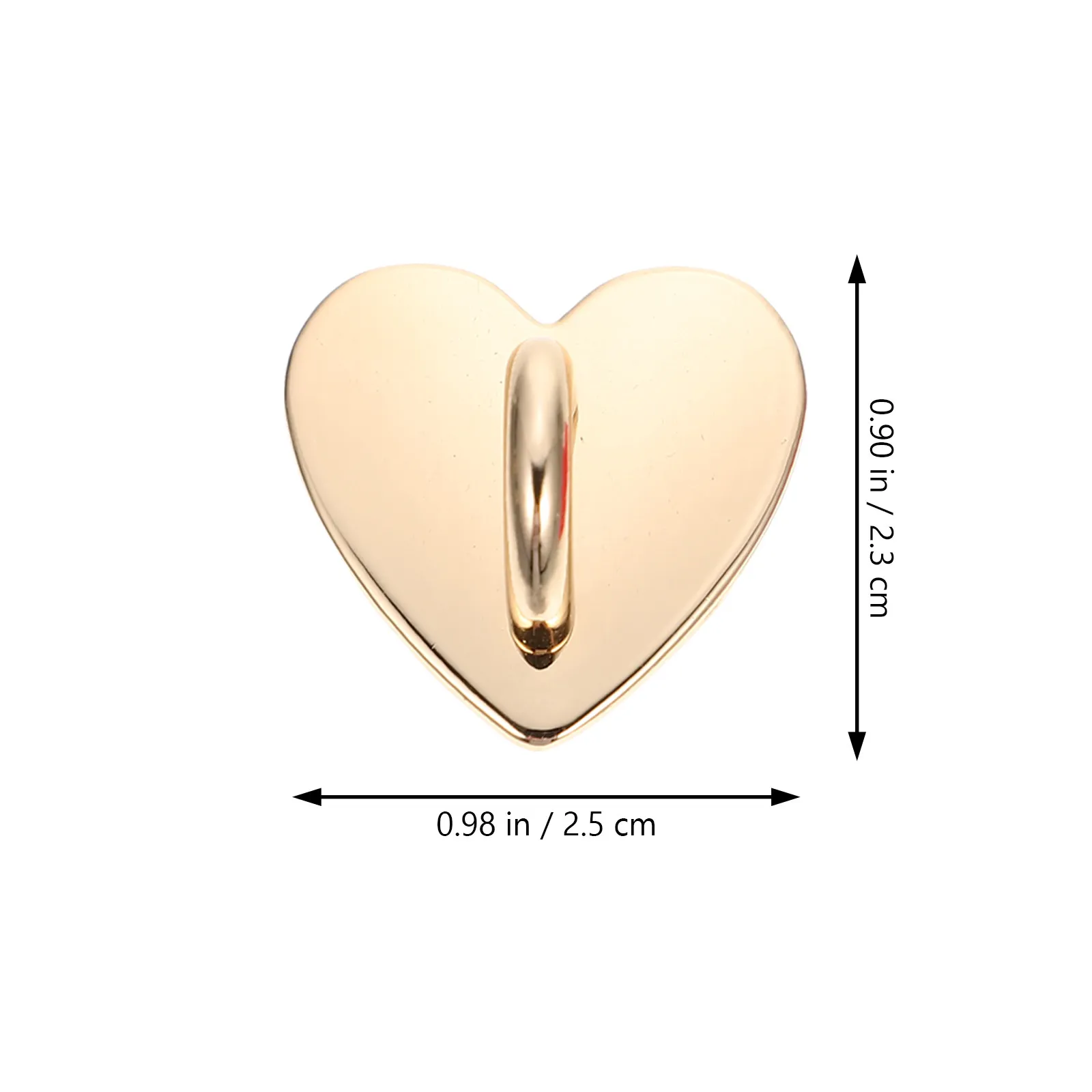 5Pcs Heart Shaped Adhesive Phone Finger Grip Ring Metal Loop Kickstand Decorative Mobile Holder Phone view 2