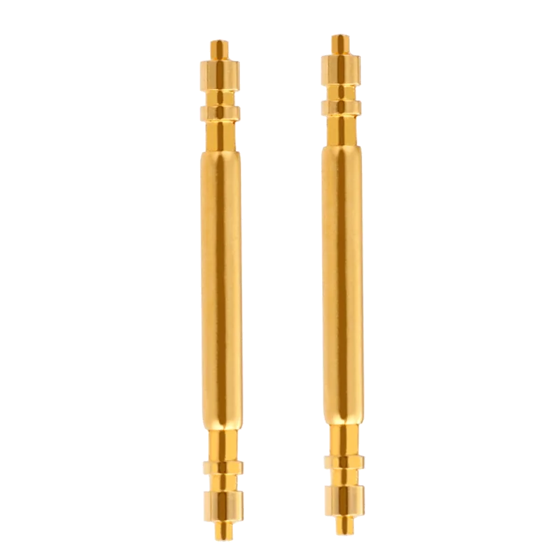 Gold Spring Bar 1.8mm For Rolex Lugs Pin Column Shift Water Ghost GMT Daytona Tudor Watchband Strap Repair Tools Pin Watch Parts