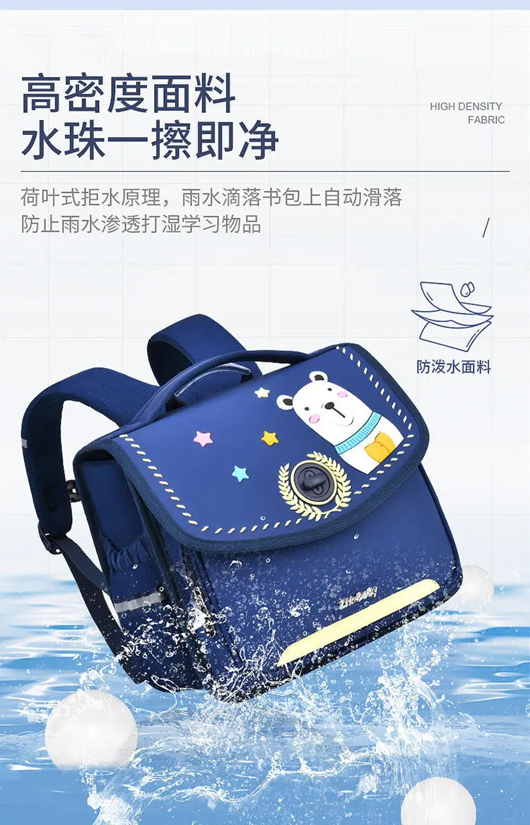 Tas Ransel Kartun Kembali ke Sekolah untuk Anak Laki-laki Kelas 3-5, Tas Sekolah untuk Siswa SD, Tas Ransel Anak yang Lembut dan Tahan Lama dengan Desain 3D yang Lucu