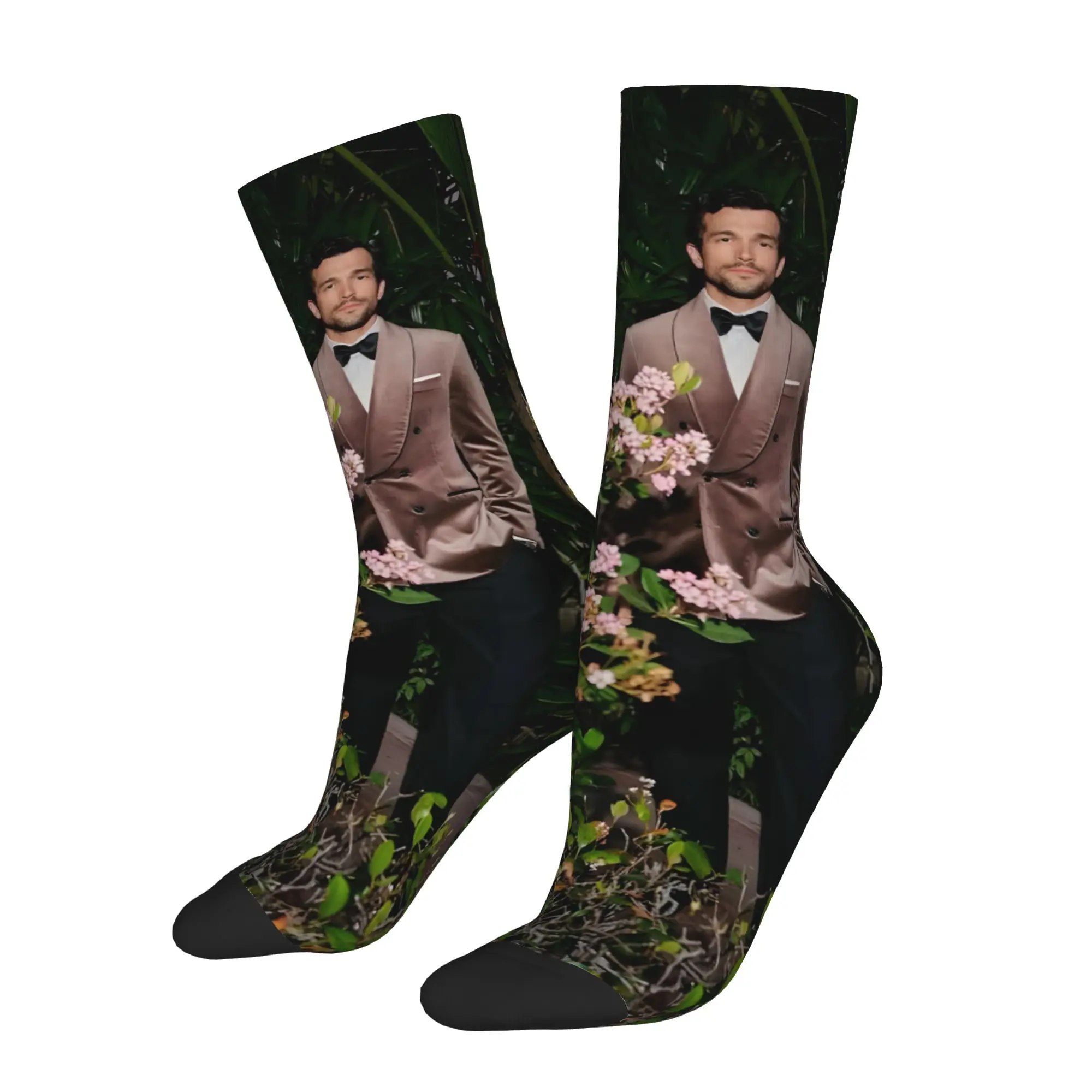 1 Pair Hip Hop Vintage Paul Anthony Kelly Crazy Men's Socks Unisex  Harajuku Pattern Printed Funny Novelty Happy Sock Gift