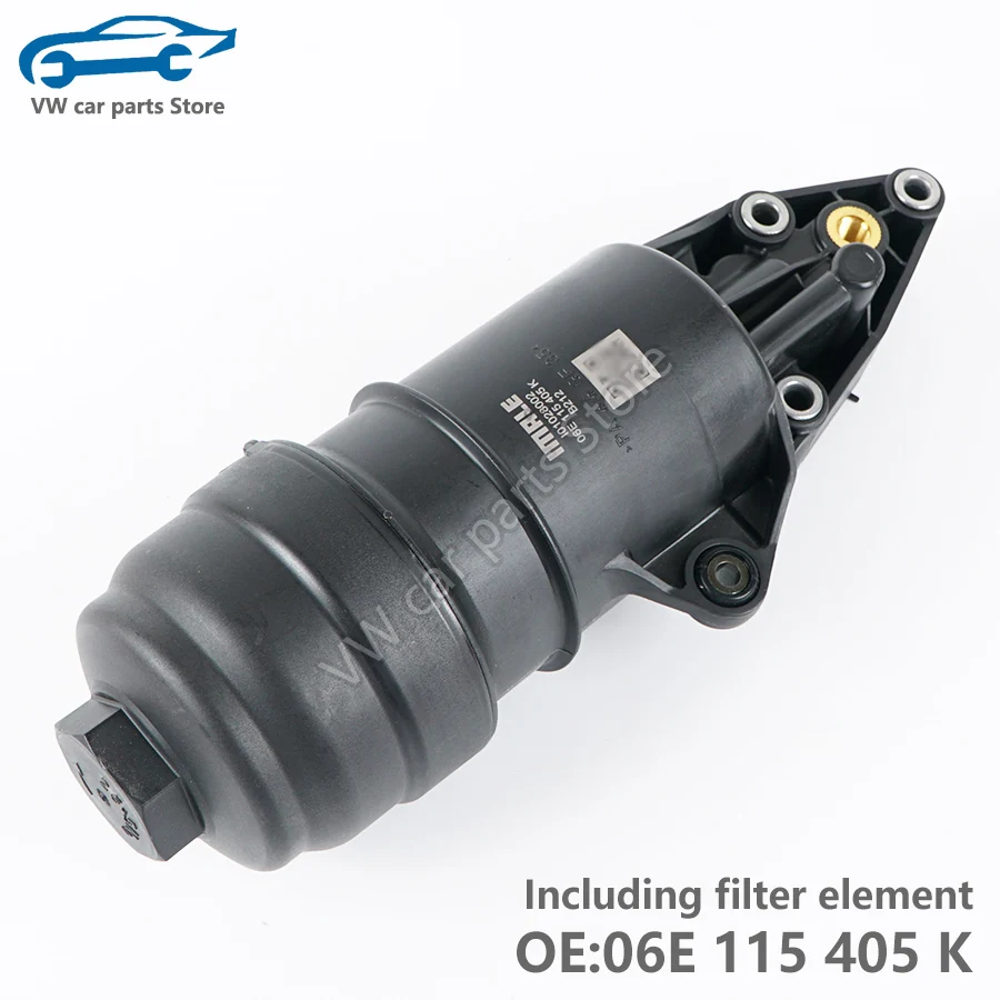 06E115405K Engine Oil Filter Housing Adapter Assembly For A4 A5 A6 C6 A7 A8 Q5 Q7 2.4 2.5 2.8 3.0T 3.2 06E 115 405 C 06E115405A