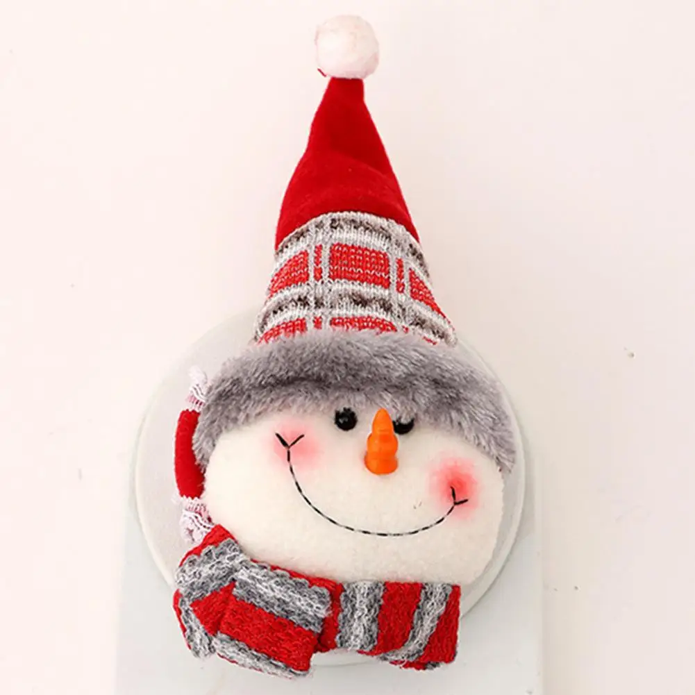 

Christmas Curtain Buckles Snowman Curtain Tiebacks Festive Christmas Curtain Buckle Set with Santa Claus Snowman Reindeer