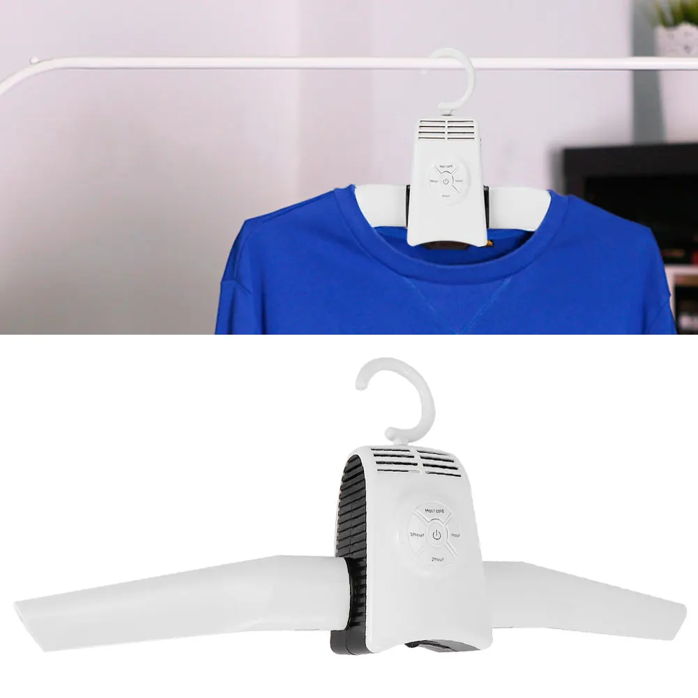 

Portable Electric Clothes Drying Rack Folding Laundry Shoes Dryer Hanger for Travel