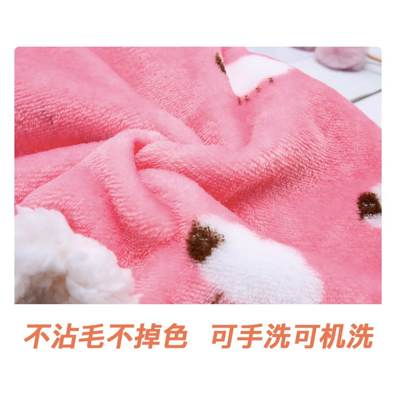 Winter Dog Cloak Pet Clothes Large and Small Dog Coat Cloak Flannel Cotton Coat Corgi Warm Clothes Cat Clothes Dog Costume