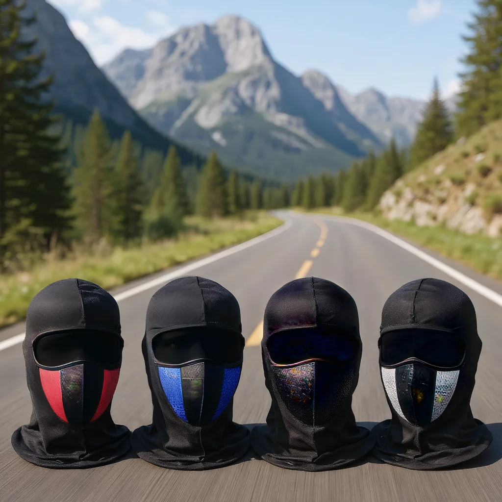 

Breathable Motorcycle Balaclava Full Face Mask for Motocross Cycling Riding