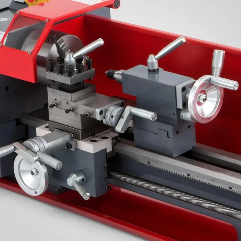 Small Horizontal Metal Alloy Wheel Repair Lathe Machine Heavy  220v