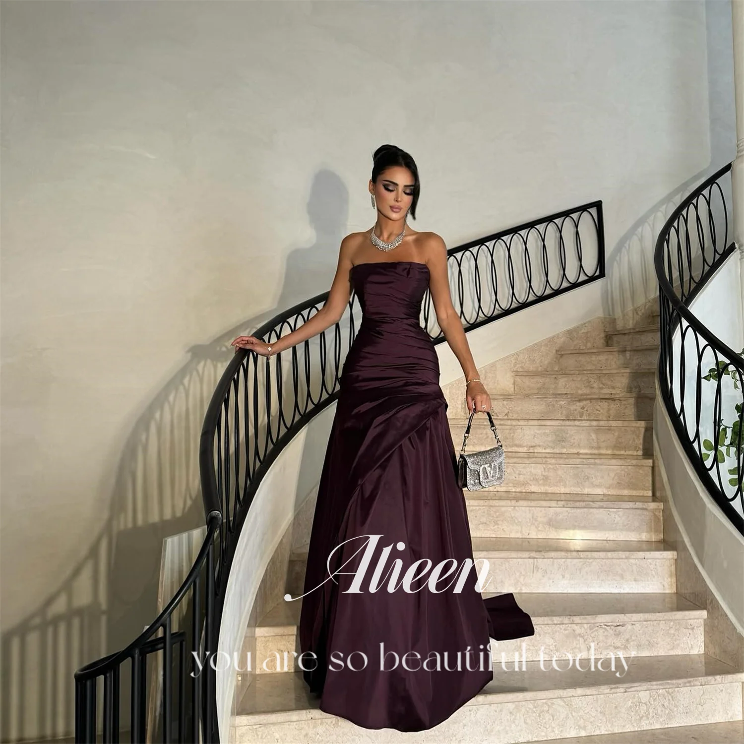 

Aileen Wedding Dresses for Parties Robes De Soirée فساتين سهرة Elegant Party Dresses 2025 Customized Платье Вечернее Prom Dress