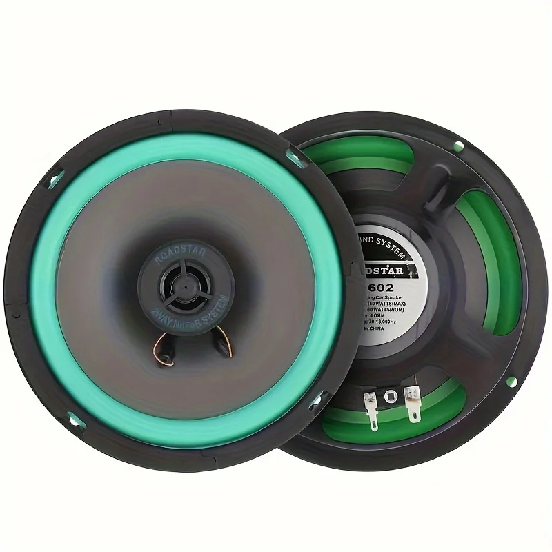1pc 6,5 Zoll 2-Wege-Auto-Koaxiallautsprecher, Autotür Audio Musik Stereo Hochtöner Mid Bass Woofer Voll bereich Frequenz lautsprecher – Detail 5