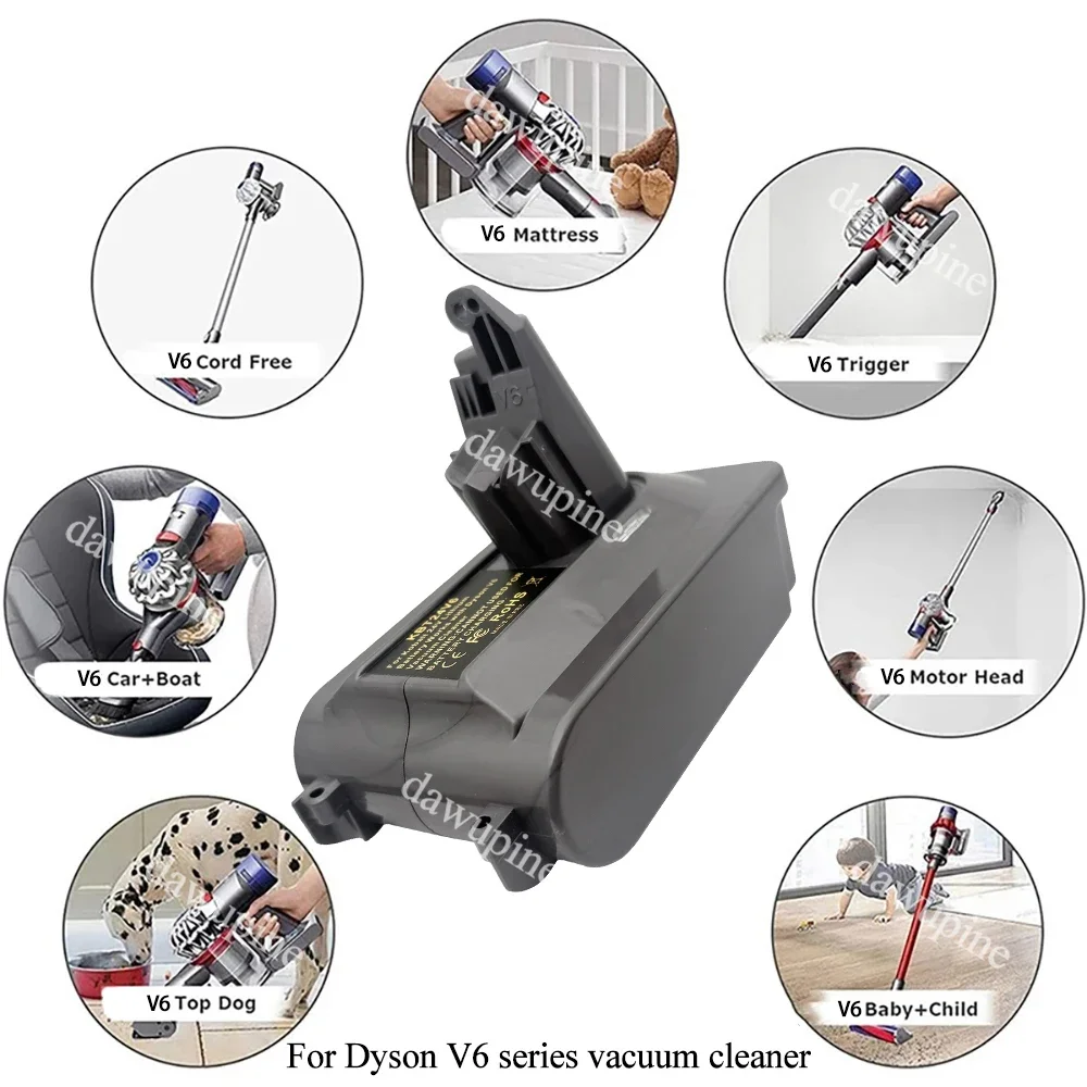 

Power Tool Accessories KBT24V6 Adapter Converter Connector for KOBALT 24V Lithium Battery for Dyson V6 Series Vacuum Cleaners
