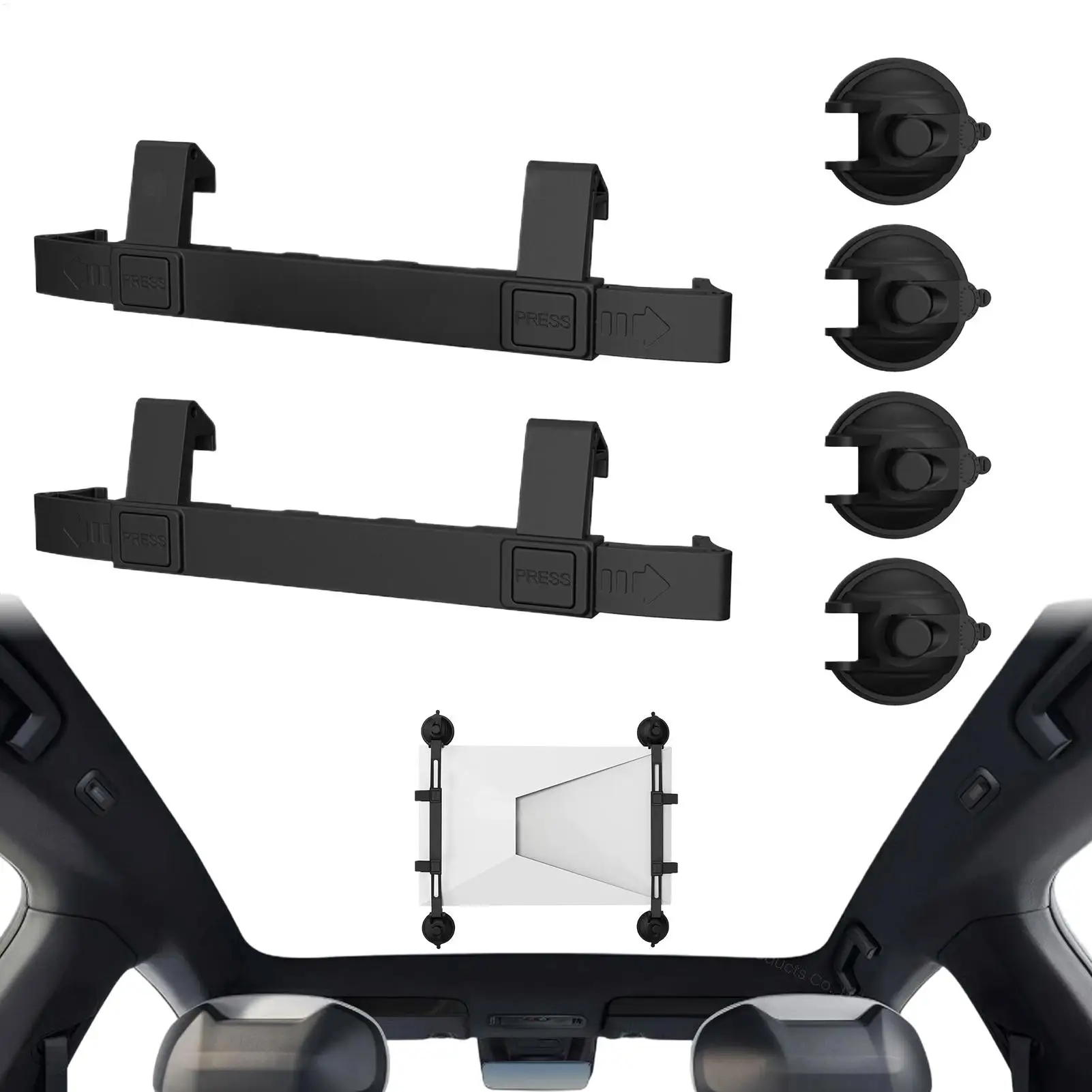 

Satellite Car Mount Strong Suction Non-Slip Fixing Satellite Suction Cup Mount For RV SUV Sedan Home Travel Commuting Camping