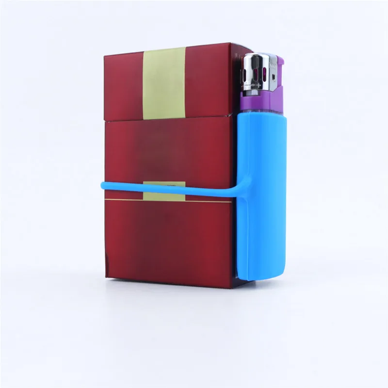 1 Silicone Lighter Protective Cover Lighter Cover Case Bag Lighter Case Cover Lighter Cigarette Case Box Lighter Integrated Bag