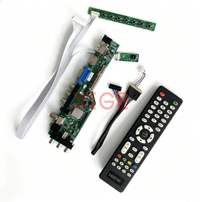 

For N184H6 N184HGE N164HGE LTN184HT05 Controller Board DIY Kit 1920x1080 1920*1080 Laptop Panel LVDS-40 Pin DVB/USB/AV/VGA/HDMI