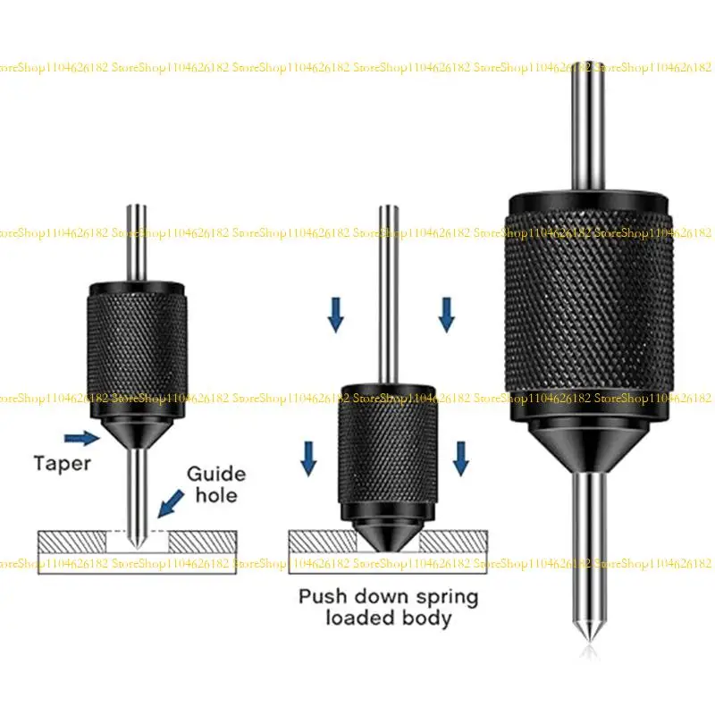 

Q2Q4 Transfer Centre Aligner Hardened Pin Machine Tools 3/16inch 3-1/8inch Length for 1/4-3/4inch Hole