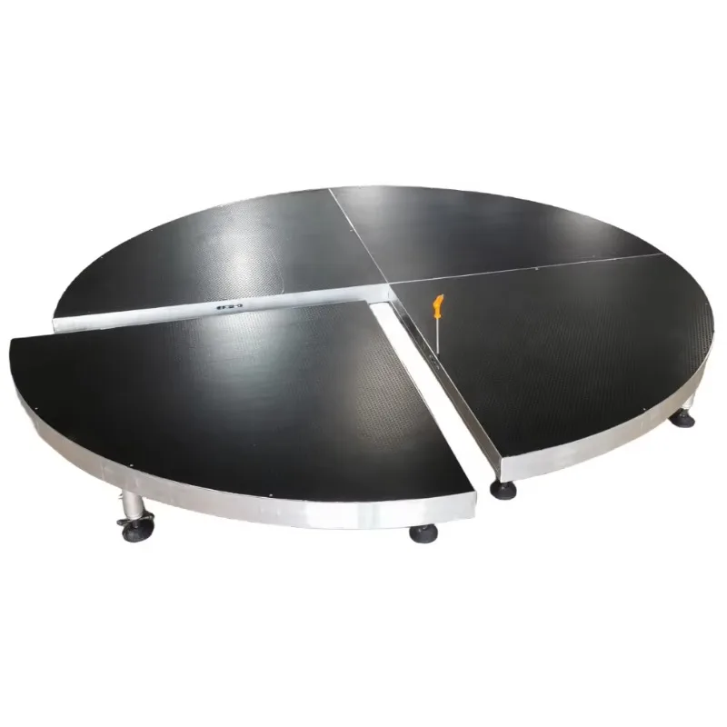 Round Staging Camlock Circle Wooden Stage Outdoor Event Aluminum Portable Stage Platform