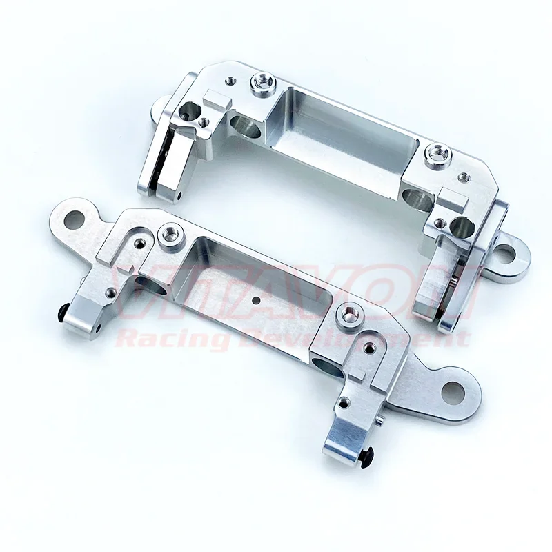 VITAVON CNC Aluminum 7075 Front & Rear Bumper Mount for Axial SCX6 Jeep Wrangler Trail Honcho 1/6