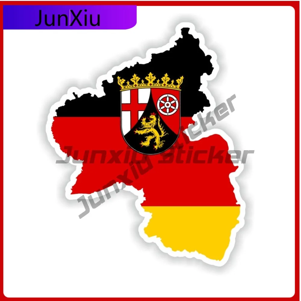 

Rhineland-palatinate Germany National Emblem Map Shape And Outline Vinyl Decals Graphics Kayaks Suv Outdoor Camping Car Stickers
