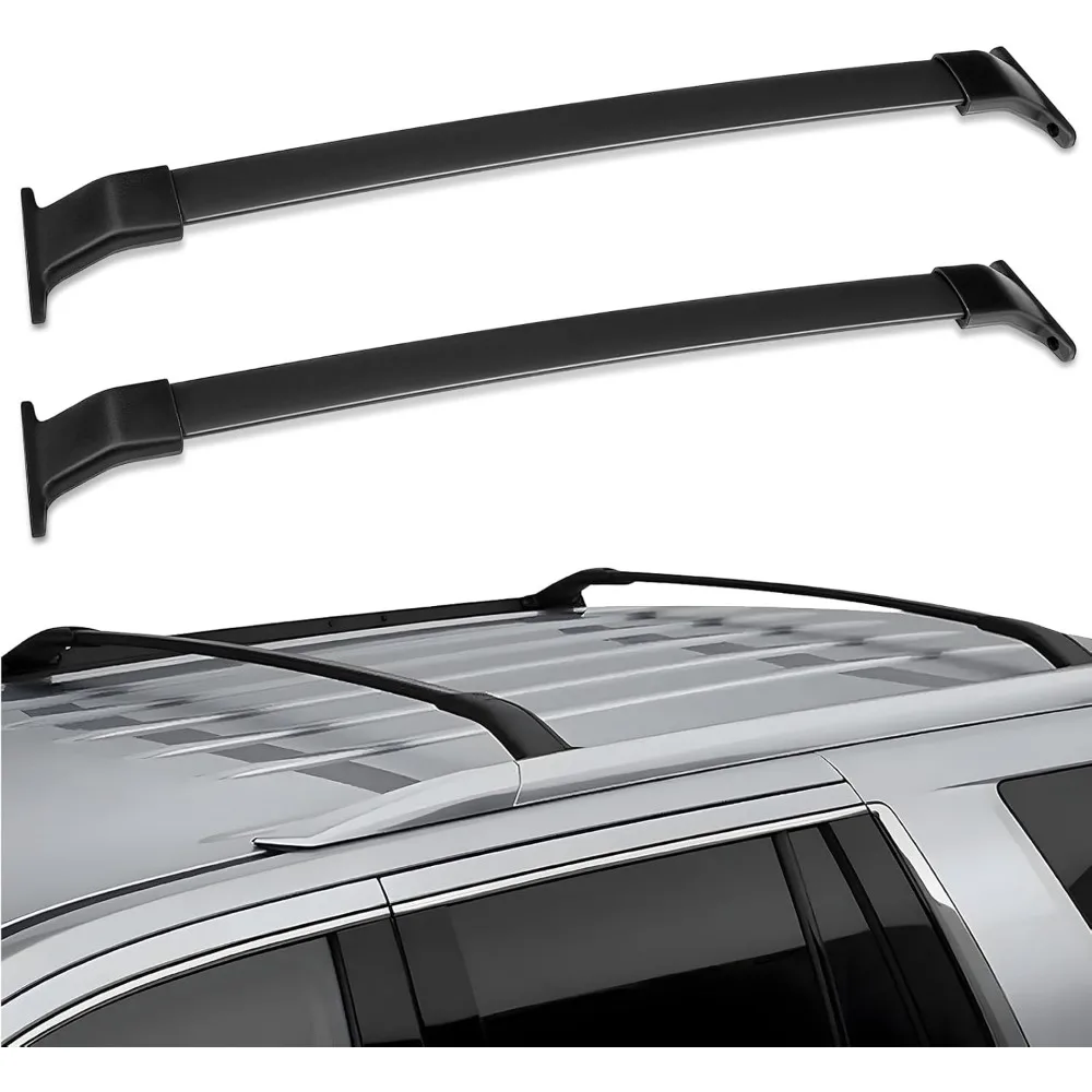

Universal Roof Rack Cross Bar 165LBS for Honda Odyssey 2011-2017, Aluminum and Plastic, Black