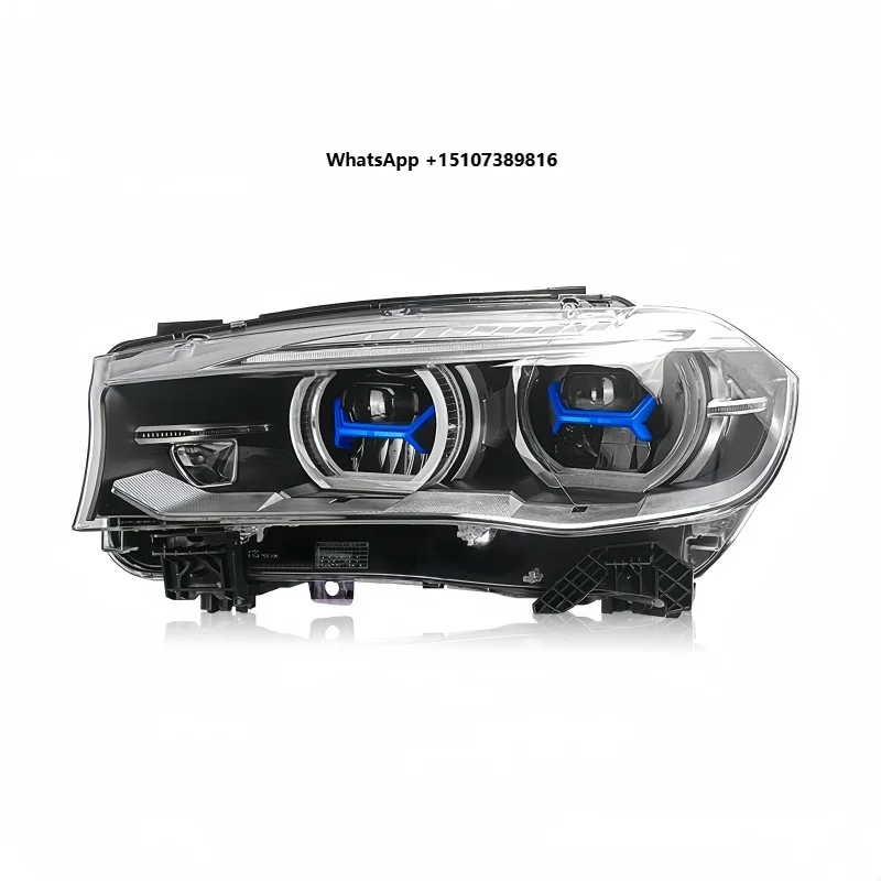 

Подходит для X5 F15 (2014-2018) с фарами в стиле Facelift, светодиодными линзами и дневными ходовыми огнями, в сборе, номера деталей 63117317109/63117317110Z