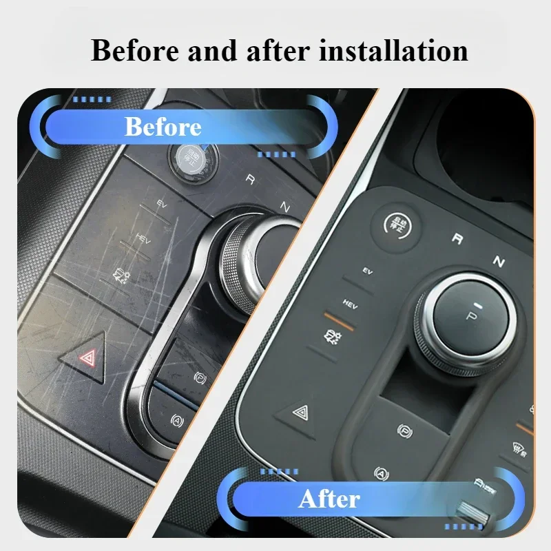 For BYD KING DMI BYD Chazor Center Console Pad Supplies Interior Modification Parts Film Car Decoration Protection Daquan