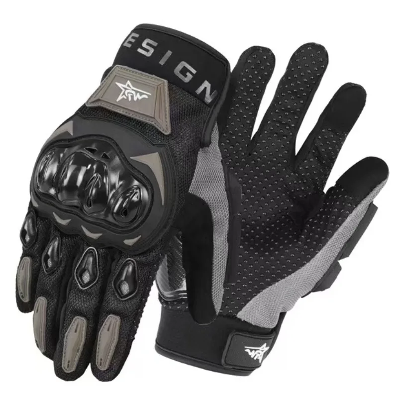 

Motorcycle Anti-drop and Anti-collision Gloves Four-season Models Universal Touchscreen Off-road Knight Locomotive