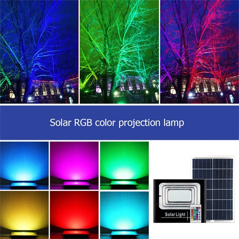 RONIN Outdoor Solar Lighting Tree Projection Lamp Contemporary Waterproof for Home Courtyard Garden