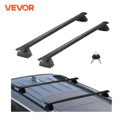 VEVOR Roof Rack Cross Bars, Compatible with 2011-2021 Jeep Grand Cherokee with Grooved Side Rails, 200lbs Load Capacity