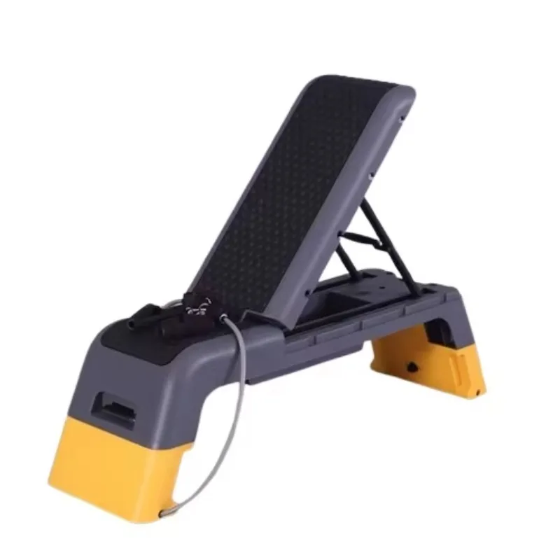 Fitness Workout Sit‑up Bench Aerobic Step Platform Deck Adjustable Aerobic Step Bench