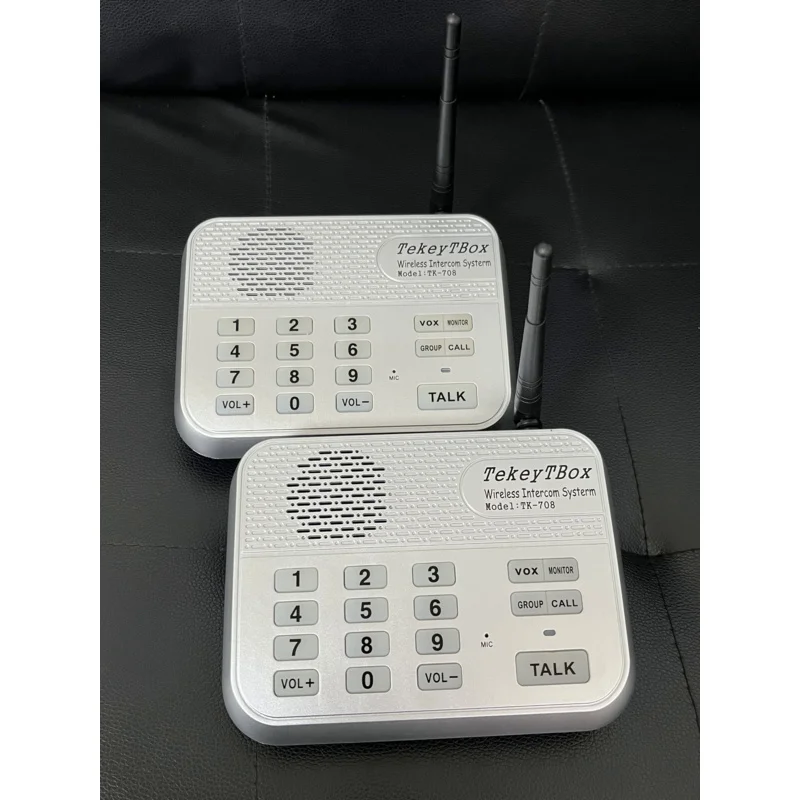 1800Ft Long Range Wireless Home Intercom System for Home House Business Offices Room to Room Intercom Home Communication System