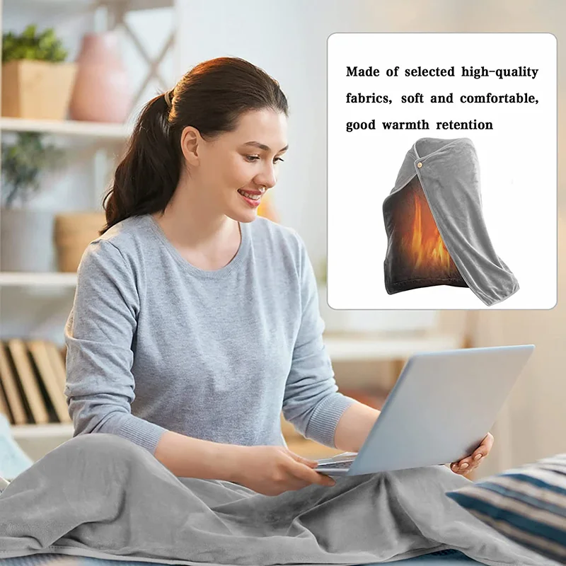 

Heating Blanket Winter Usb Heating Shawl Pad Warm Body Electric Blanket Home Warming Knee Mattresses