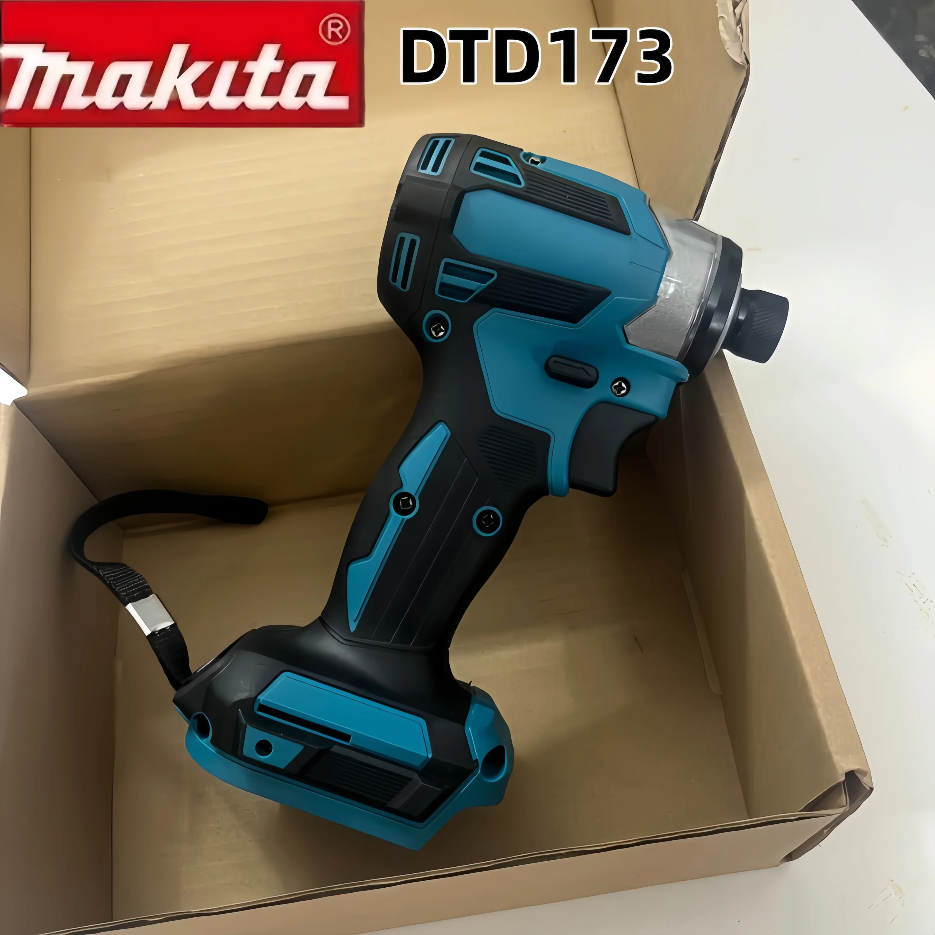

18V Makita LXT Cordless Impact Driver DTD173 Brushless Electric Drill Screwdriver Wood/Bolt T1/T2-Mode Twin LED Light 180 N·m