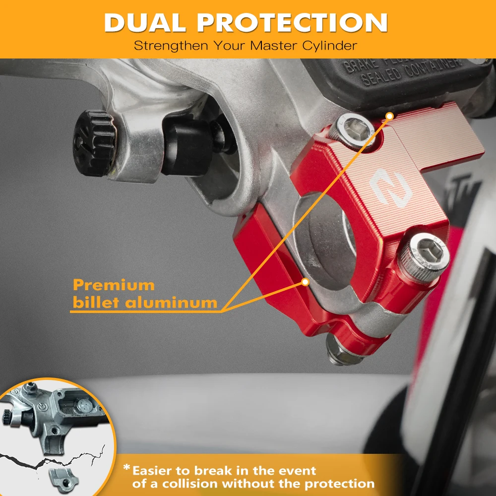 For Beta RR 300 250 2013-2023 Xtrainer 300 2015-2023 Master Cylinder Protector Kit RR 125 RR 350 RR 390 RR 430 RR 450 RR 480 498