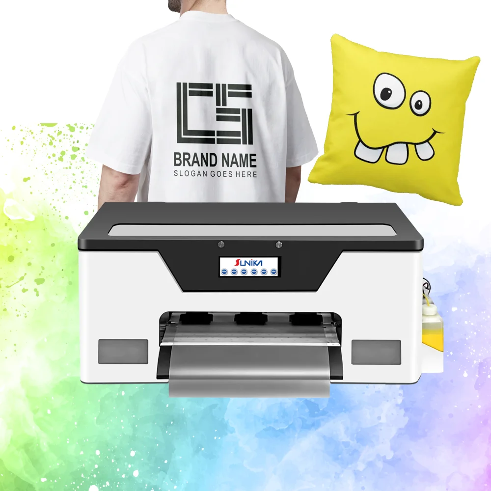 Sunika Direct to Film  30cm Diy Industry Customized A3 Dtf Dtg Printer T-shirt Printing Machine with Epson L805 Printhead