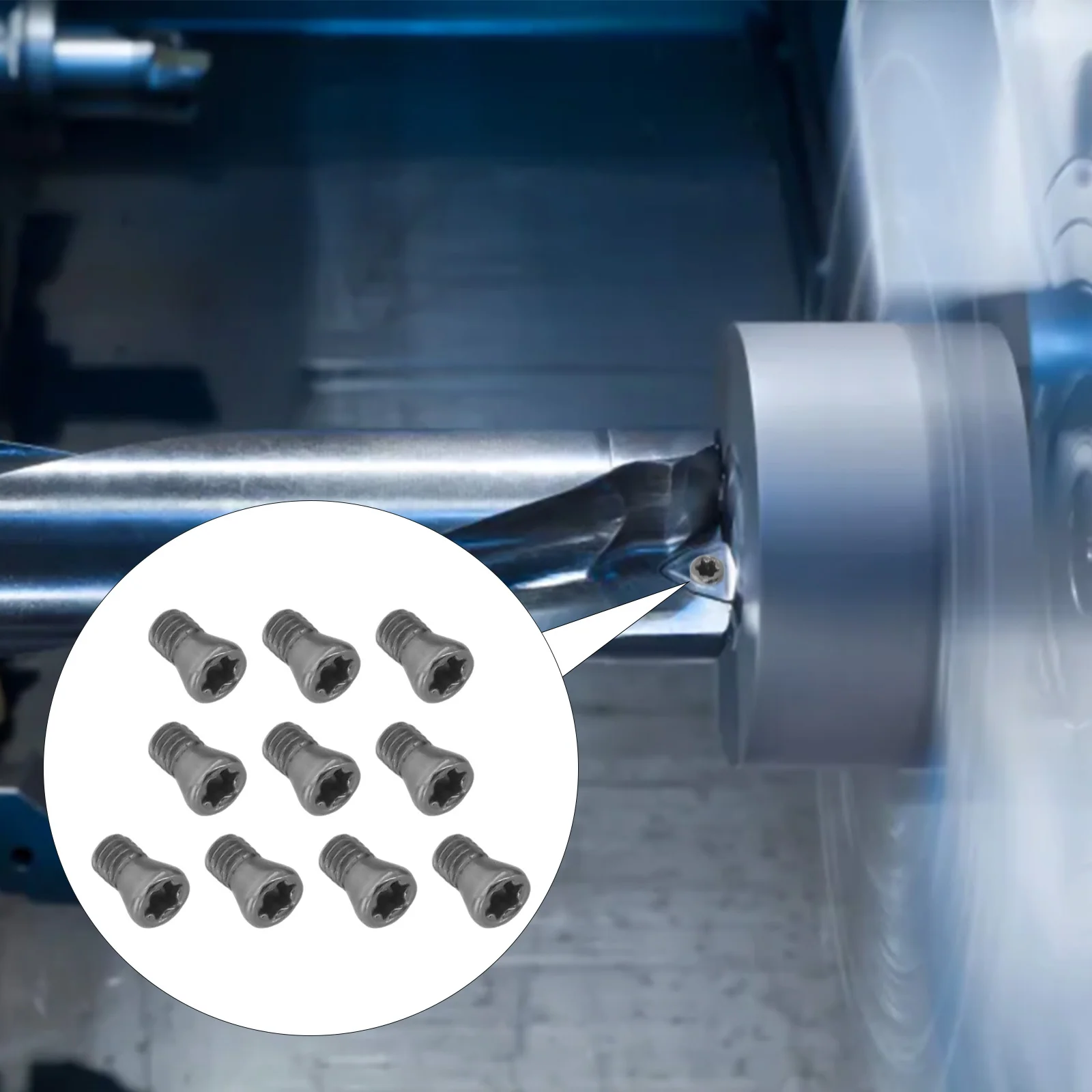 10 pz M2-M5 Viti Torx Per Sostituire Lame In Metallo Duro Utensili Per Tornio CNC Per Sostituire Lame In Metallo Duro Attrezzature Accessori