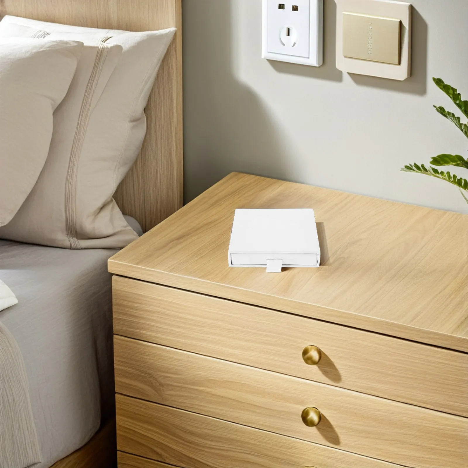 

2Pcs Jewelry Gift Box Elegant Versatile Packaging for Earrings Necklaces Rings Bracelets Storage Display Business Birthday