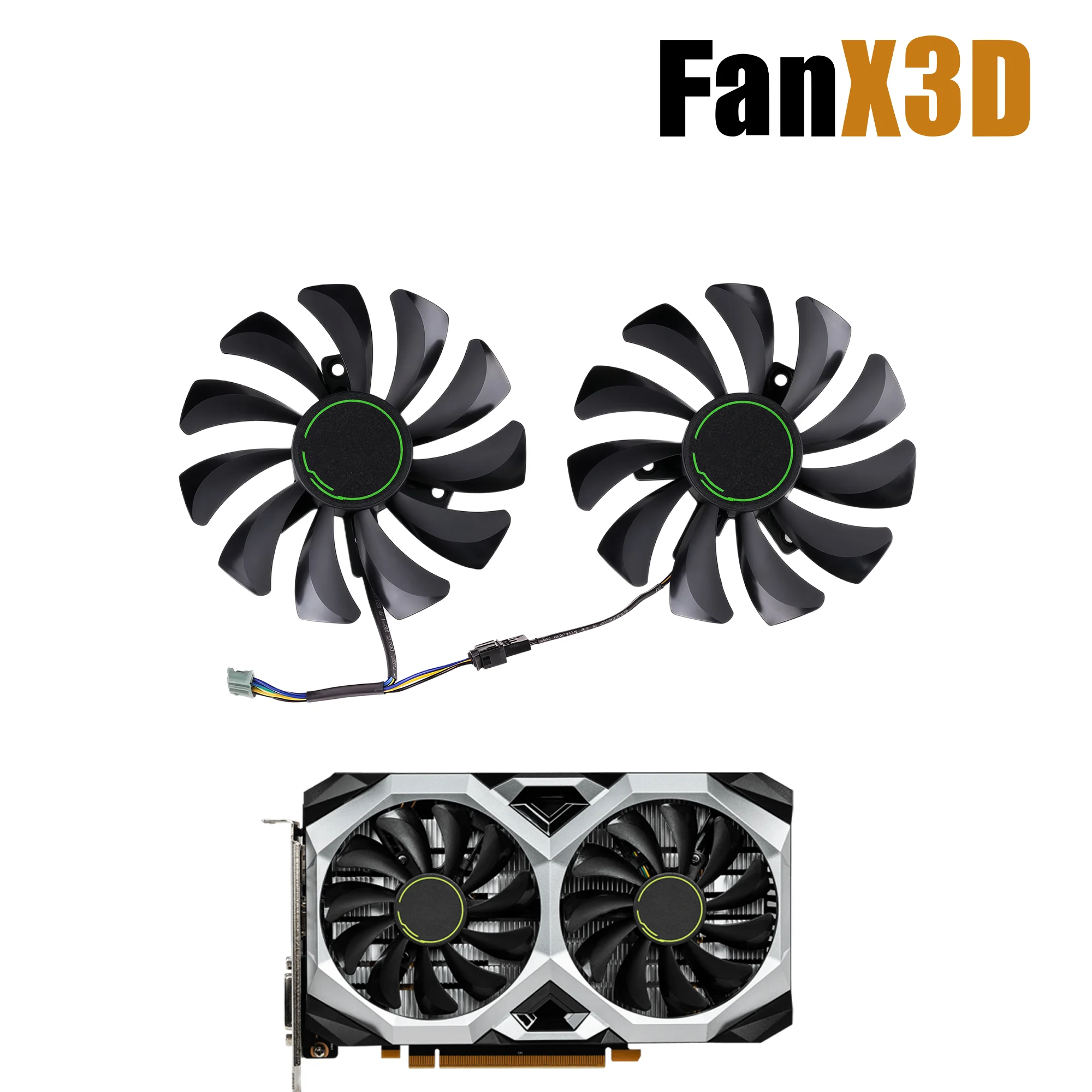 85MM XY-D09010SH Cooling Fan For MSI GTX 1660 Ti RTX 2060 VENTUS Graphics Video Card Cooler Fan HA9010H12SB-Z