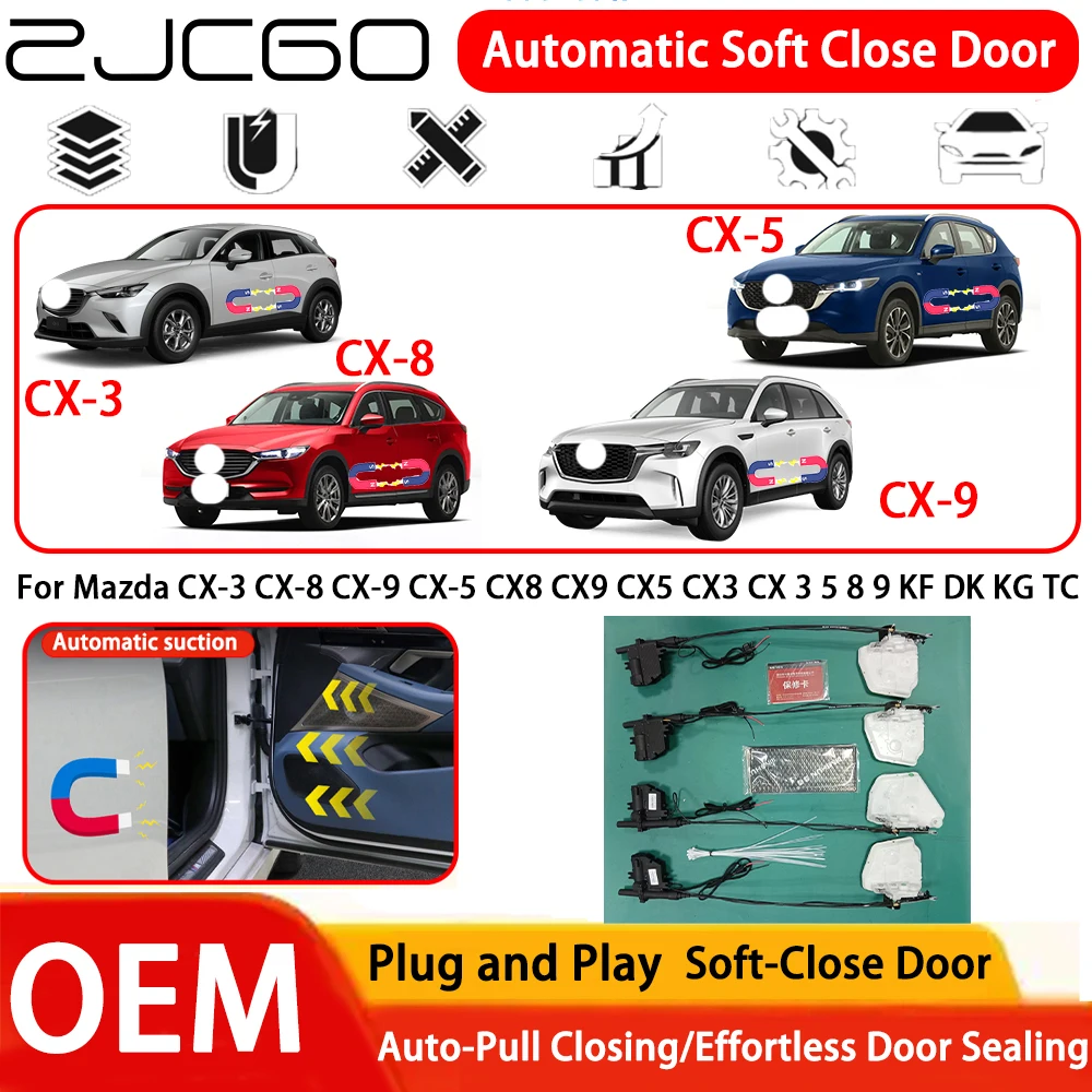 for Mazda CX-3 CX-8 CX-9 CX-5 CX8 CX9 CX5 CX3 CX 3 5 8 9 KF DK KG TC Car OEM Automatic Electric Soft Close Door System