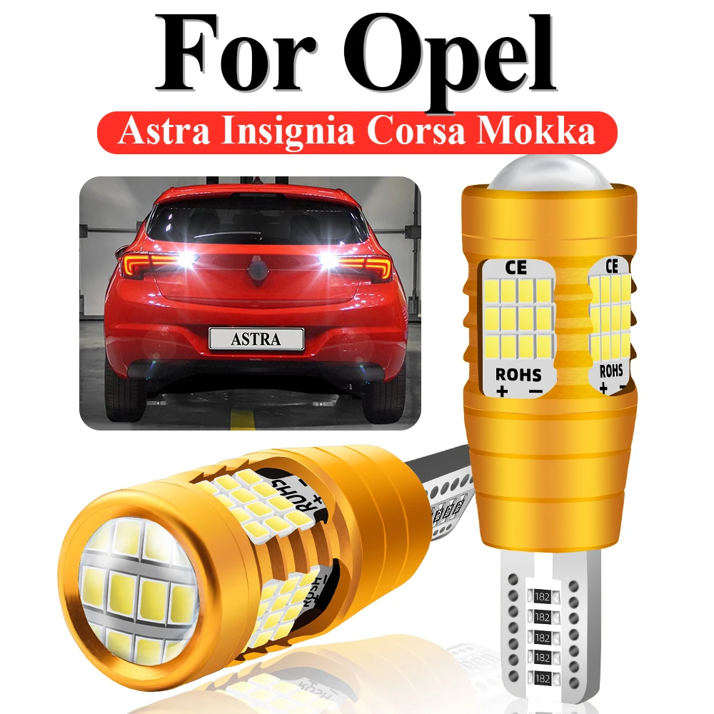 

For Opel Mokka Astra J Corsa D Insignia A 2012 2013 2014 2015 Backup Reverse Light LED Bulbs Car Reversing Lamp 12V Super Bright
